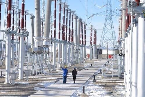 （天山腳下，準(zhǔn)東——皖南±1100千伏特高壓直流工程施工圖）